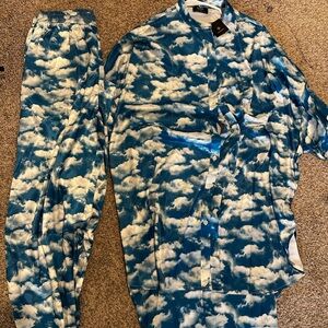 Cloud Print dressed in lala set